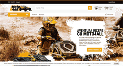 Desktop Screenshot of moto4all.ro